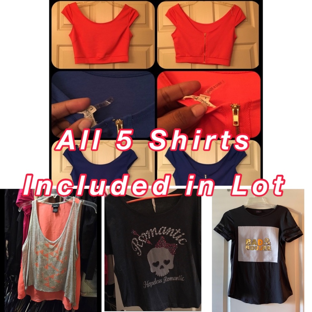 5 Large Shirt Lot